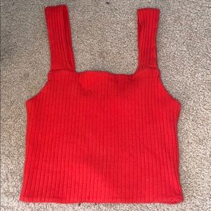 american eagle cropped tank